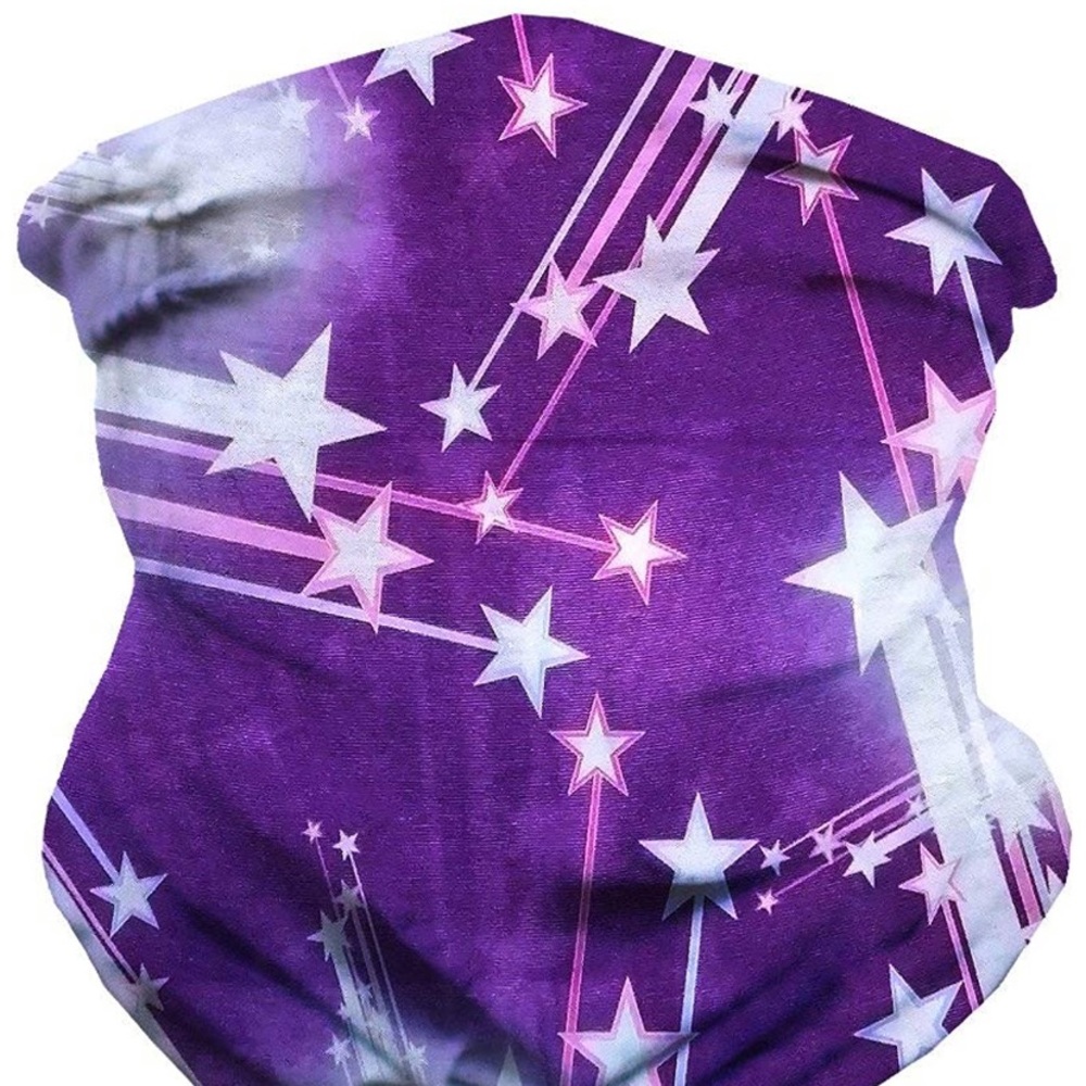 Face Masks/Scarf: Purple Galaxy